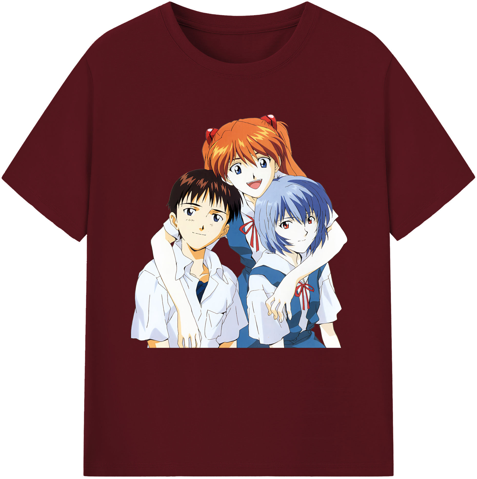 （画像用） EVA 新世紀エヴァンゲリオン 綿100％半袖Tシャツ（フロントプリント）